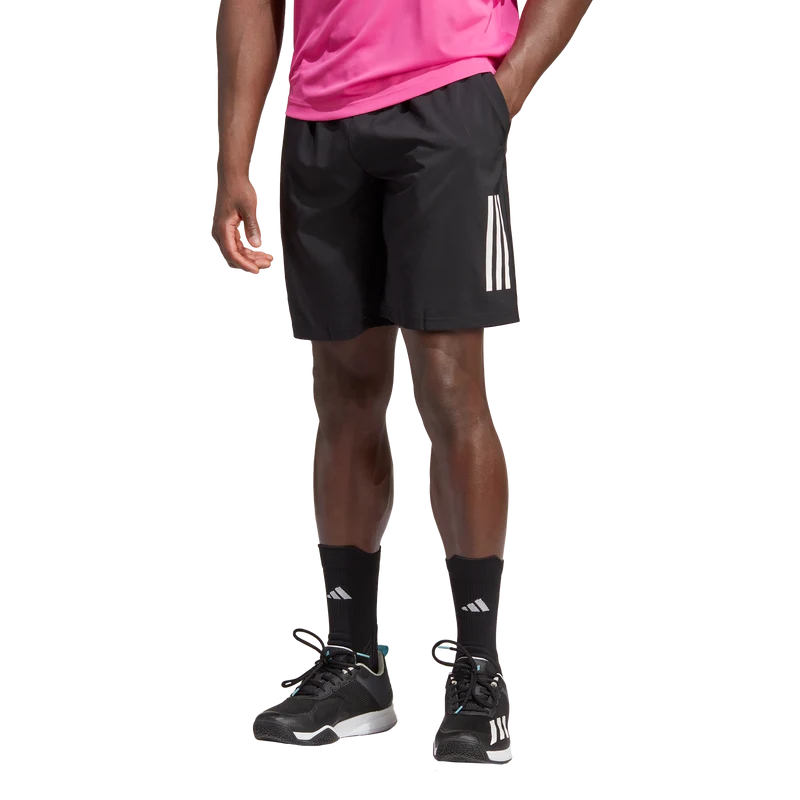Adidas Club 3-Stripe "9 Shorts (Black)