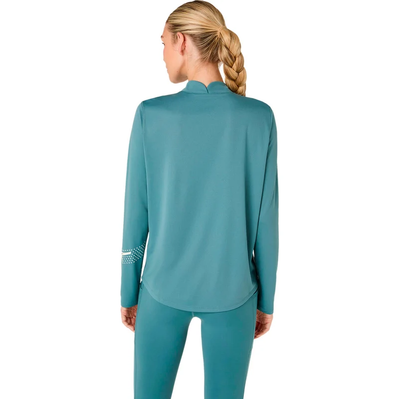 Icon 1/2 Zip Laufshirt - türkis