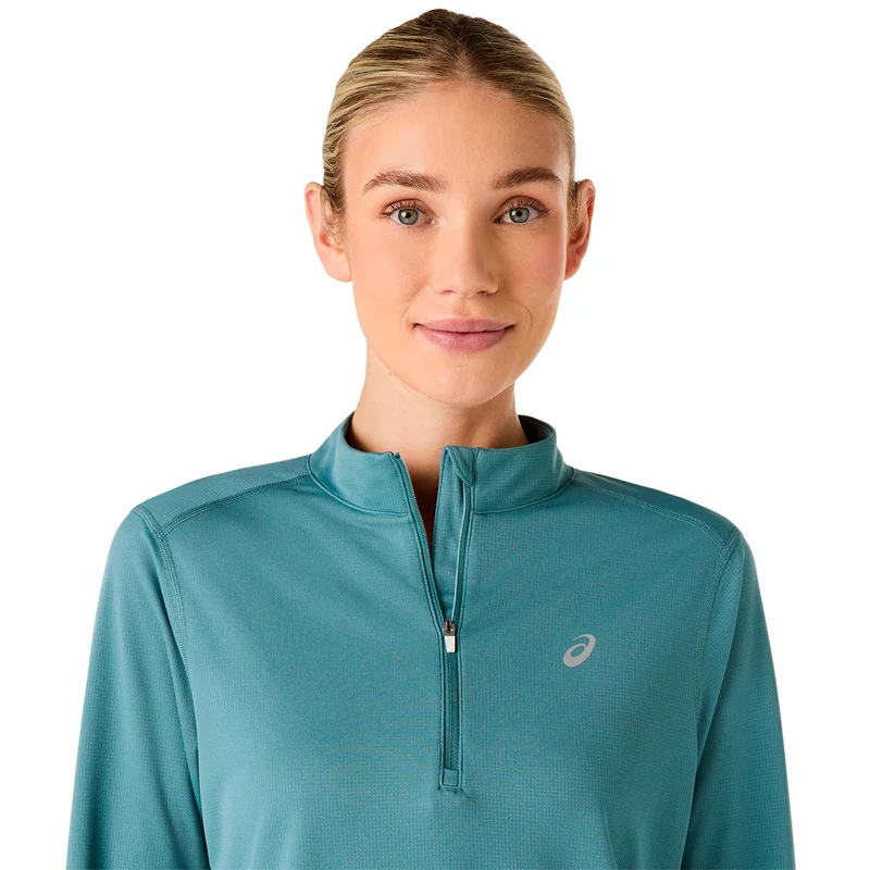Icon 1/2 Zip Laufshirt - türkis