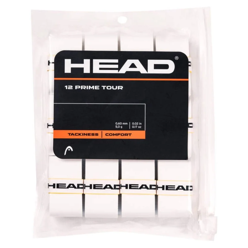 Head Prime Tour Overgrip (12-Pack, White)