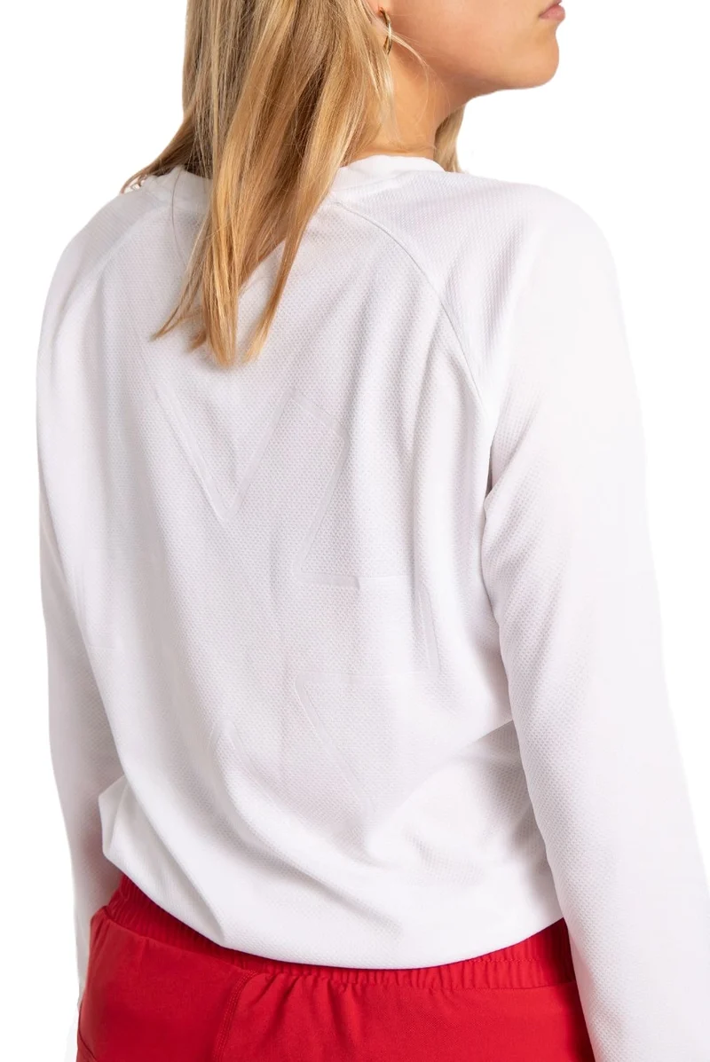 Osaka Women's Training Tee Long Sleeve (White)