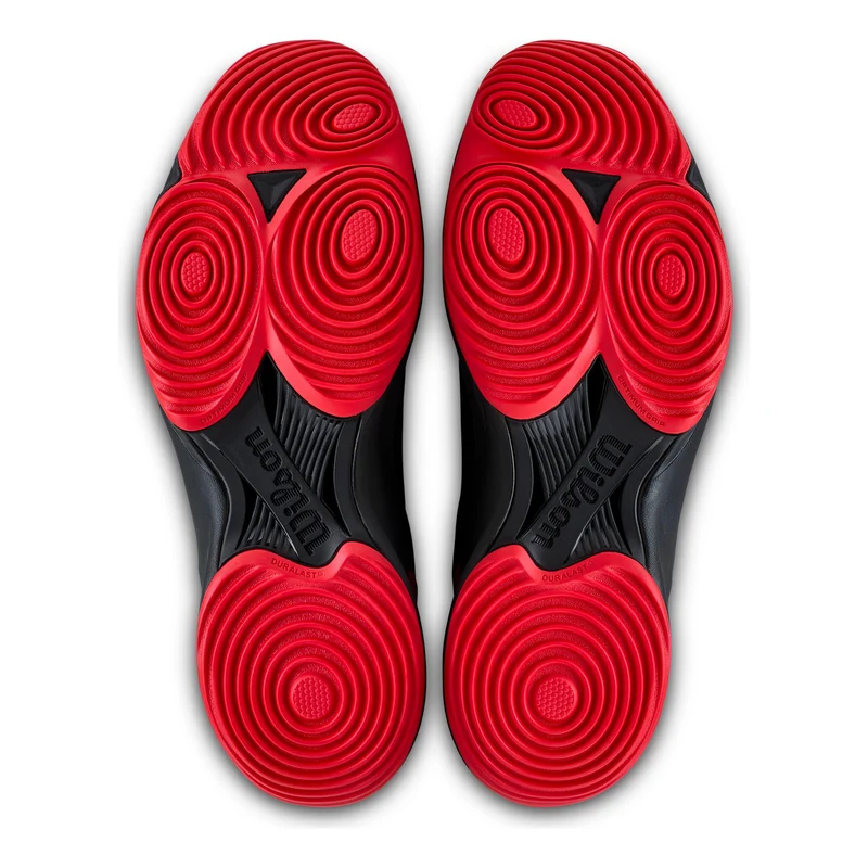 Hurakn Pro V2 Padelschuh Herren-schwarz, rot