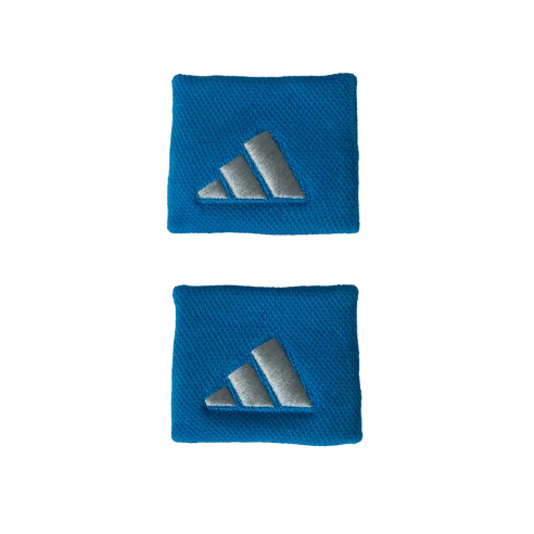 Muñequeras ADIDAS S Azul/Gris X2