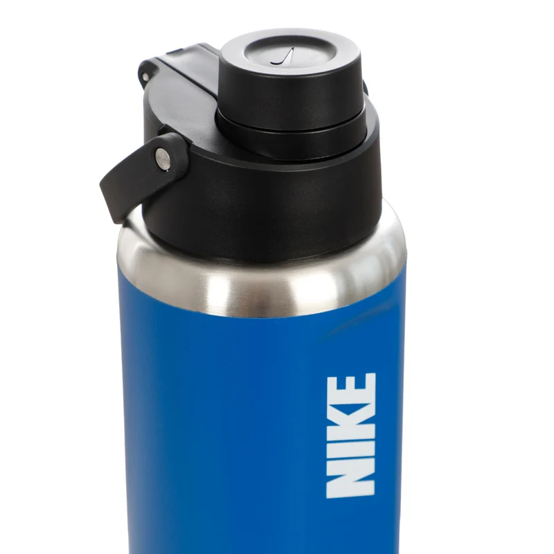 Nike Recharge 24oz/709ml Graphic Trinkflasche - blau, schwarz