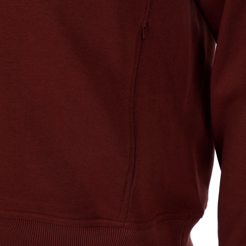 Tennis Club 1/2 Zip Mock Sweatshirt Herren-berry