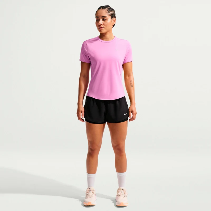 Swift Laufshirt Damen - pink, silber