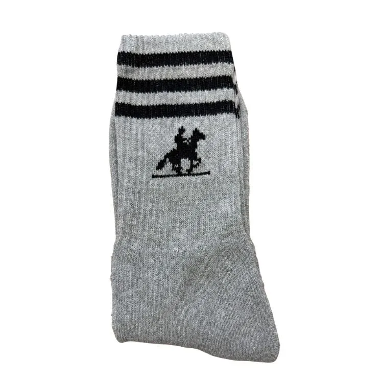 U.S. Grand Polo Sokken Heren 10-Pack Mix Zwart Wit Grijs