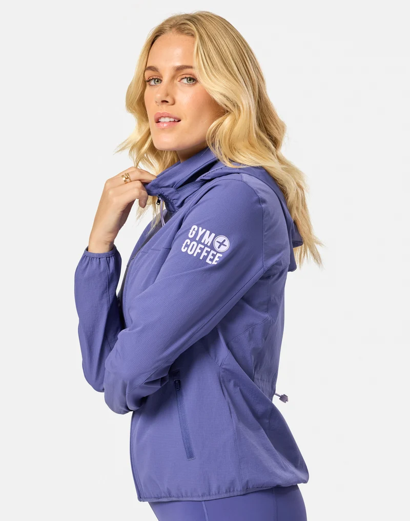 Gym+Coffee Celero Jacket (Ladies) - Violet Smoke