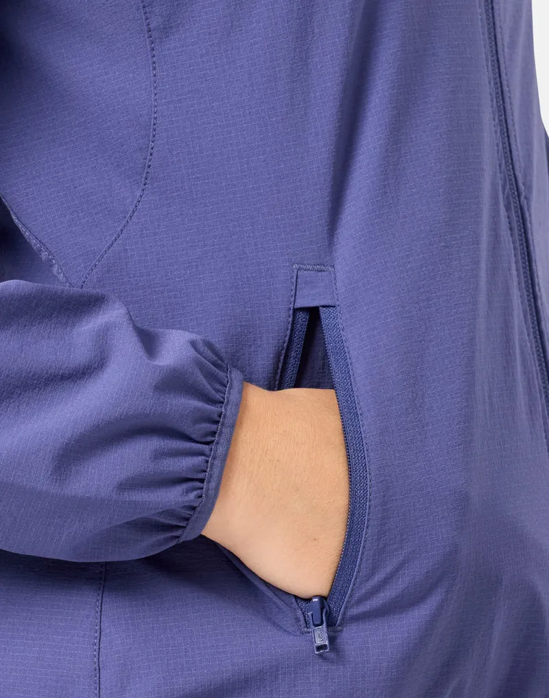 Gym+Coffee Celero Jacket (Ladies) - Violet Smoke