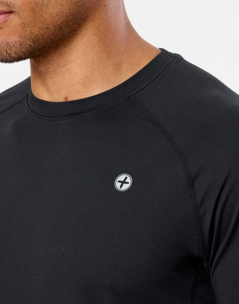 Gym+Coffee Relentless Long Sleeve Tee (Mens) - Black