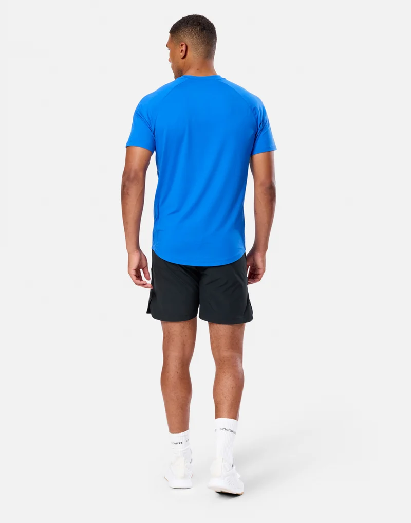 Gym+Coffee Relentless Tee (Mens) - Azure Blue