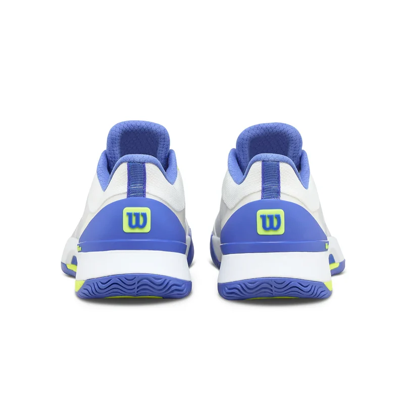 Wilson Intrigue Tour All Court Tennis Shoes (Ladies) - White - Amparo Blue - Yellow