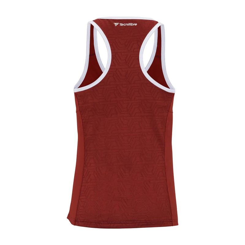 Team Tank-Top Damen-Dunkelrot