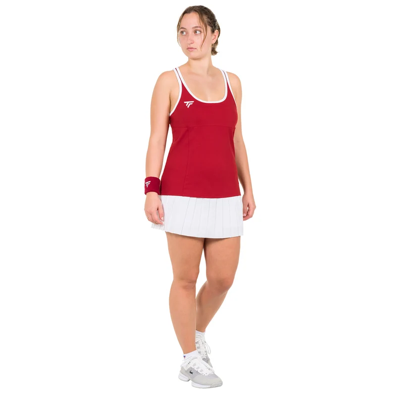 Team Tank-Top Damen-Dunkelrot