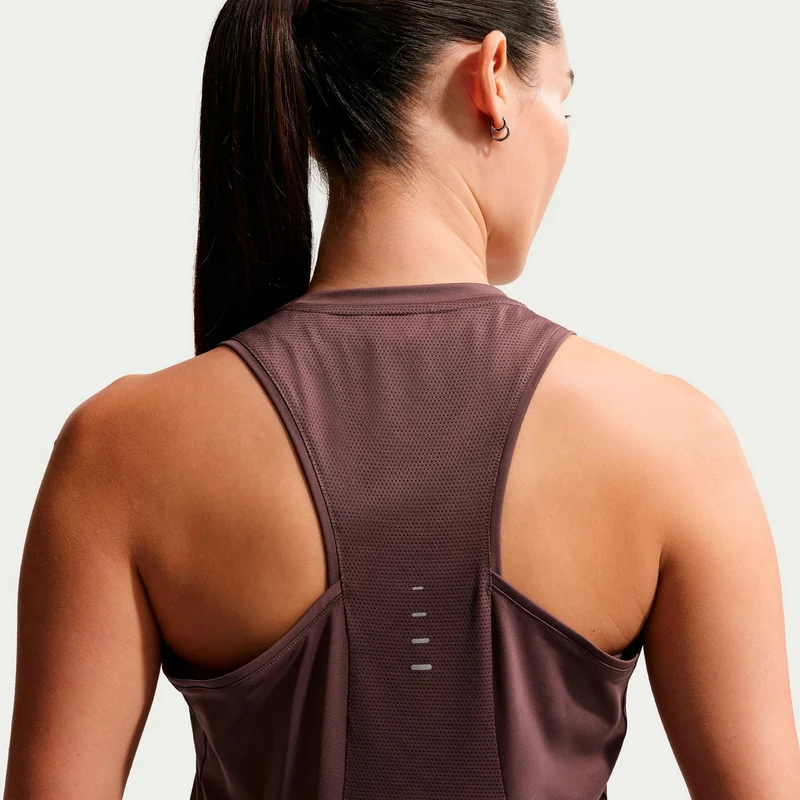 Swift Lauftop Damen - mauve, silber