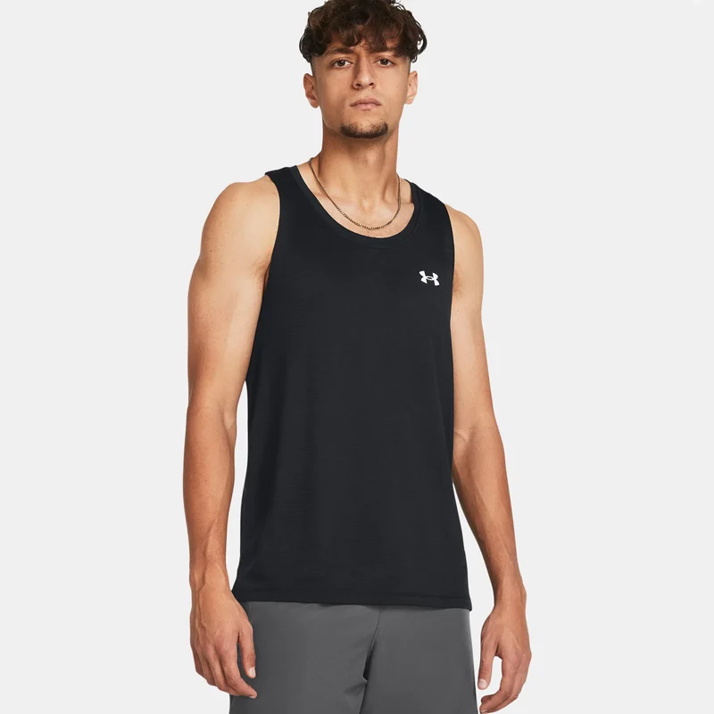 Streaker Lauftop Herren-Schwarz