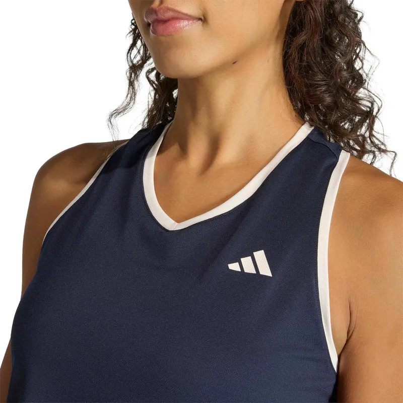 Classics Tank-Top Damen - dunkelblau, beige