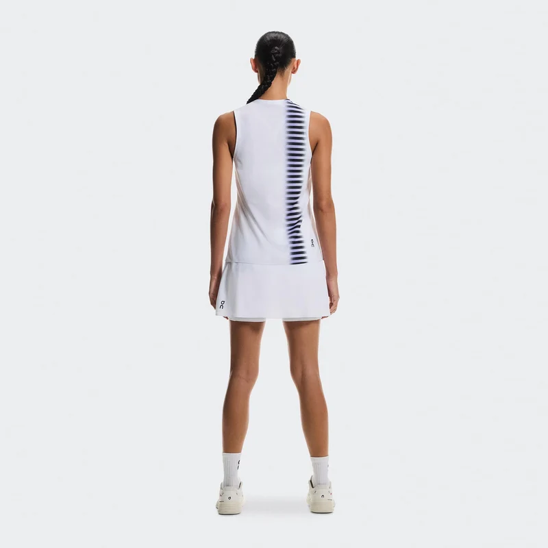 Court Edge Tank-Top Damen - weiß, schwarz