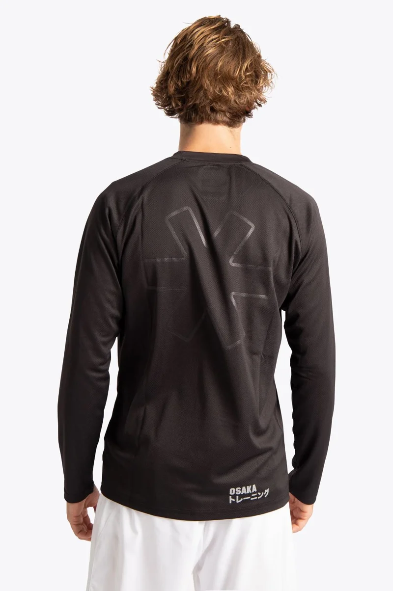 Osaka Men's Training Tee Long Sleeve (Black)