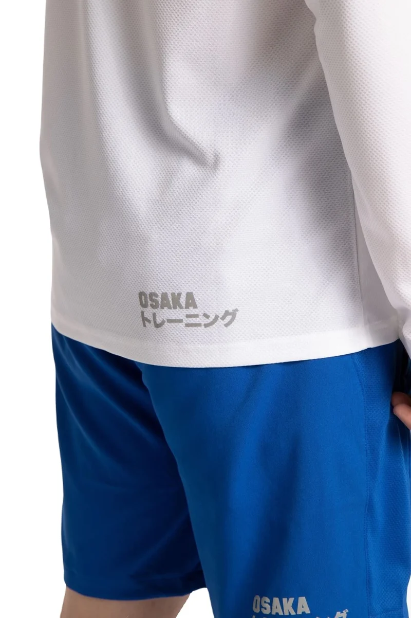 Osaka Men's Training Tee Long Sleeve (White)