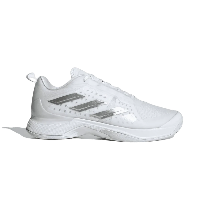 Adidas Avacourt Shoes (Cloud White/Silver Metallic/Cloud White)