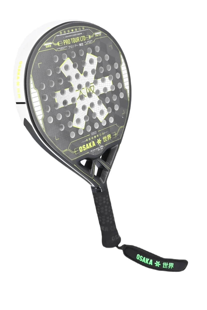 Osaka Pro Tour LTD Control 2023 Padel Racket (Grey/Lime)