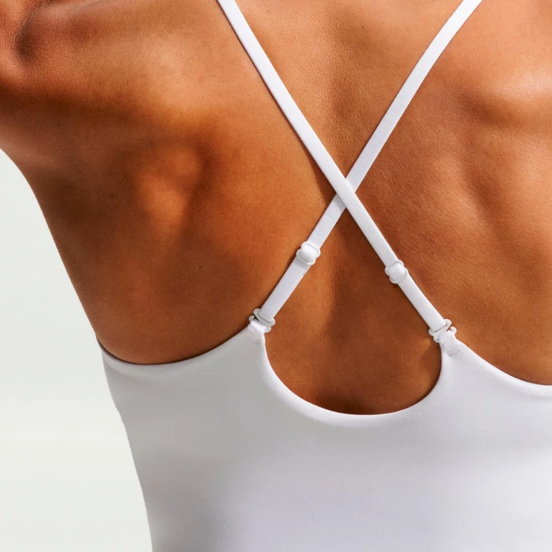 One Dri-Fit Tank-Top Damen - weiß