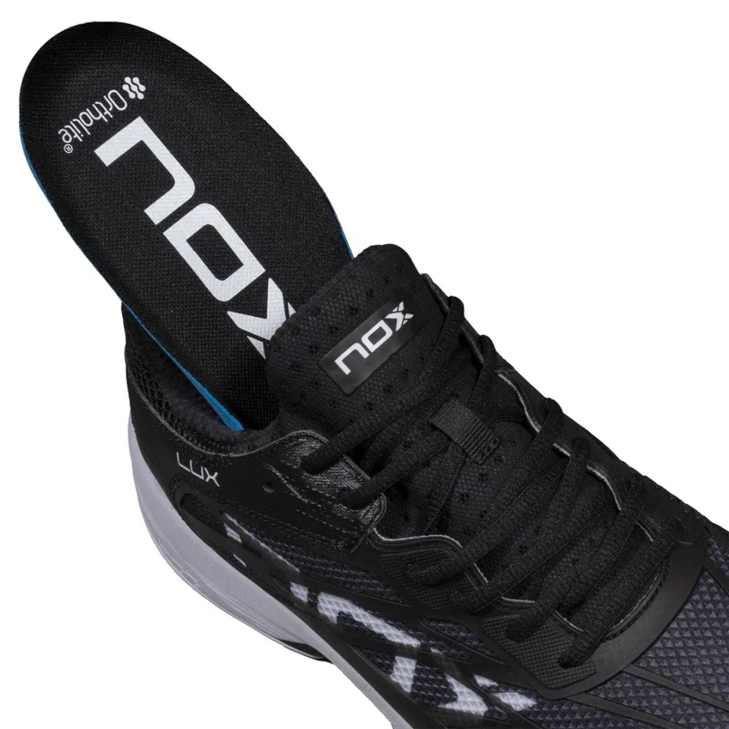 Nox AT10 Luxury Padel Shoes (Black/White)