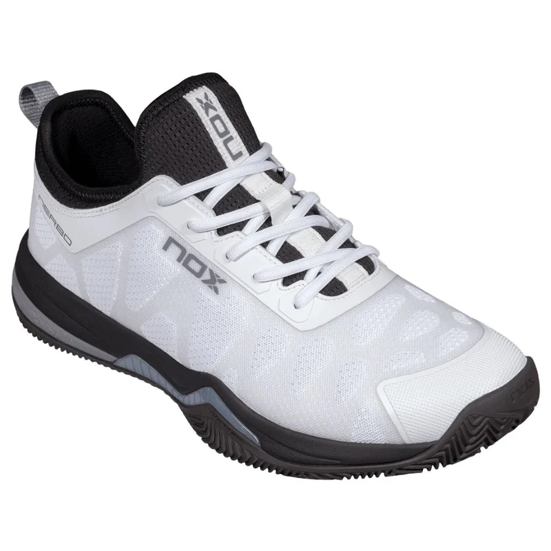 Nox Nerbo Padel Shoes (White/Raven)
