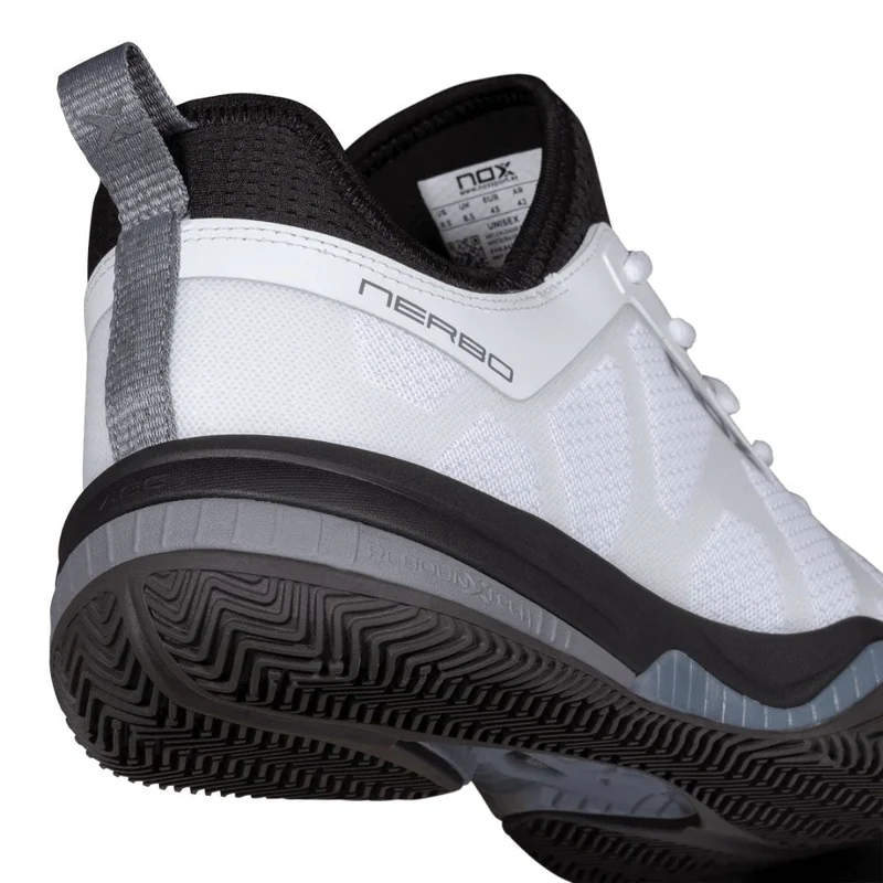 Nox Nerbo Padel Shoes (White/Raven)