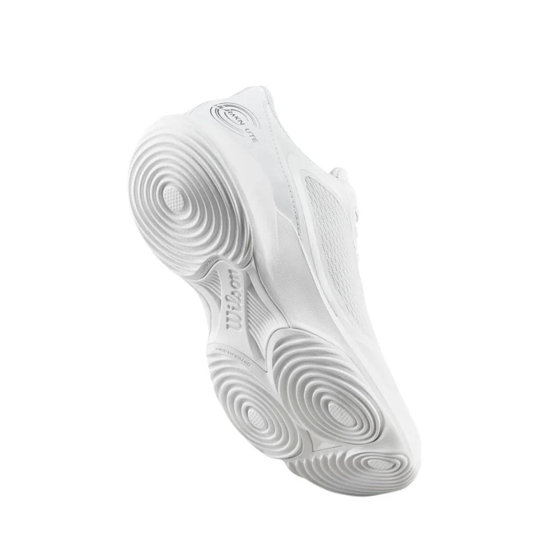 Wilson Hurakn Lite Women Padel Shoes (White/White/Silver)