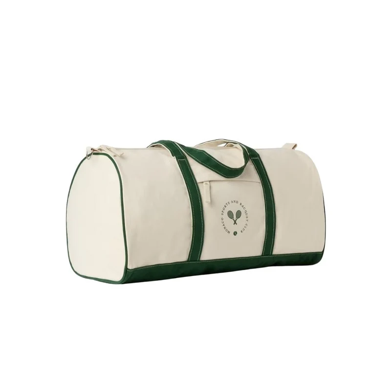 Björn Borg Ace Canvas Sports Bag (Egret)