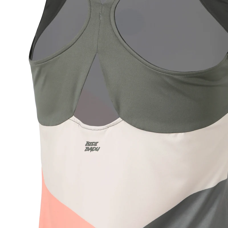 Bubble Tank-Top Damen-Grau,Koralle