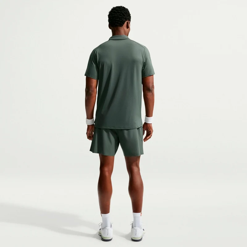 Jannik Sinner Court Dri-FIT Advantage Polo Herren - graugrün