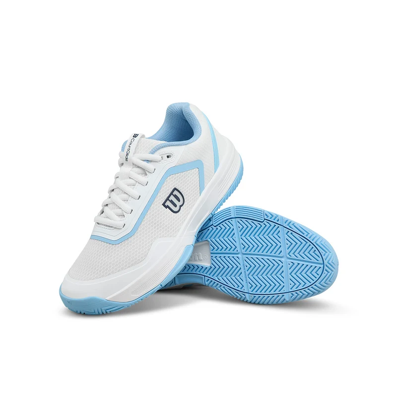 WILSON COURTGLIDE W White/Blue SS26 (Zapatillas)