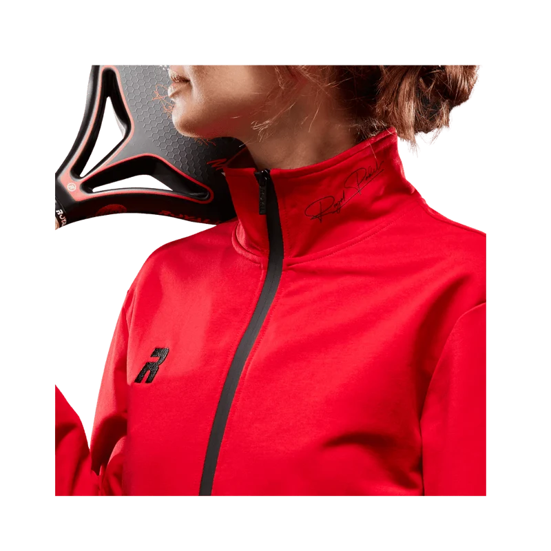 Royal Padel Trainingsjacke Damen rot
