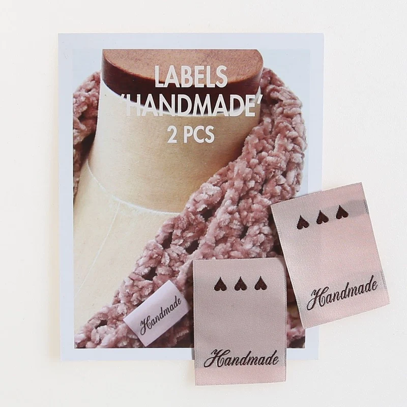 Labels 'Handmade' - 2 Stk