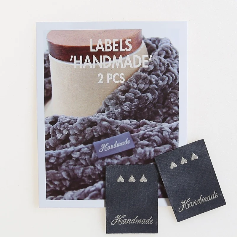 Labels 'Handmade' - 2 Stk