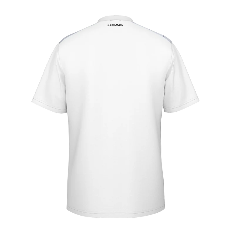 HEAD Topspin T-Shirt Men - White/Navy