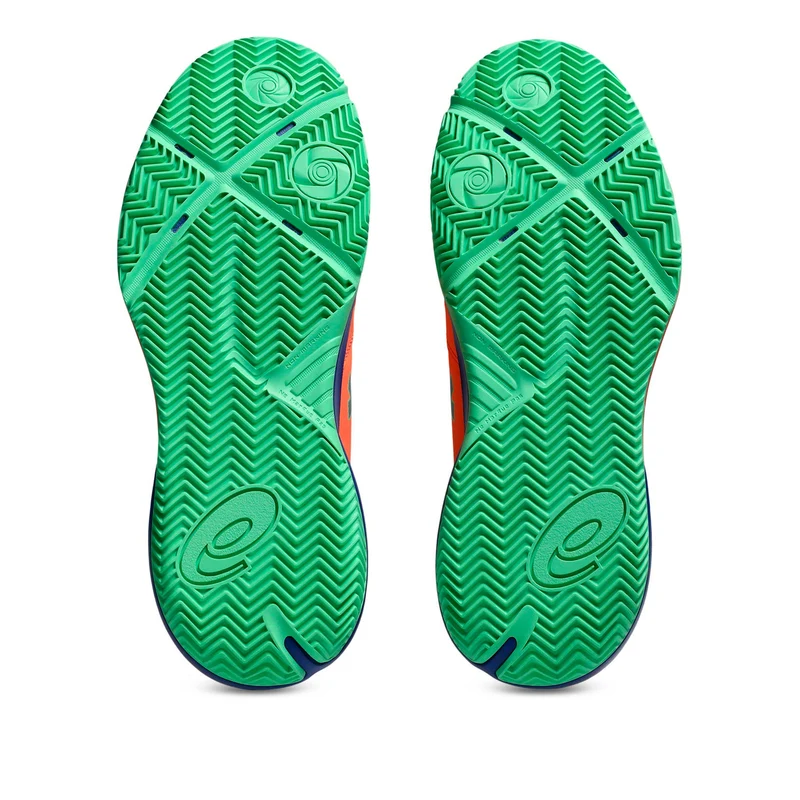 Gel-Challenger 15 Padelschuh Herren - koralle, blau