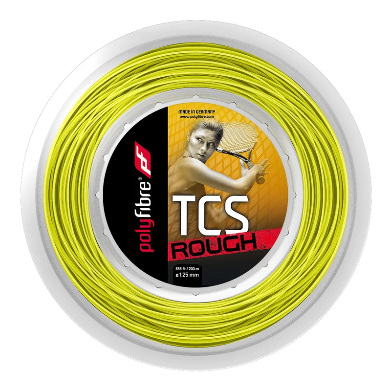 TCS Rough Saitenrolle 200m-Gelb