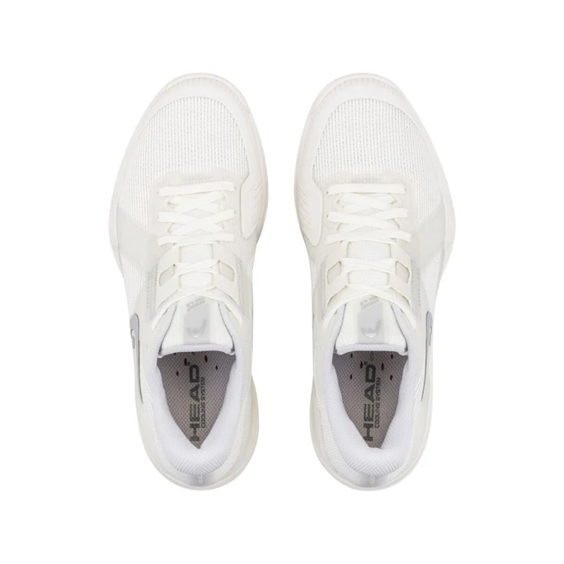 Head Sprint Pro 4.0 Clay Women Shoes (Chalk White/Light Grey)