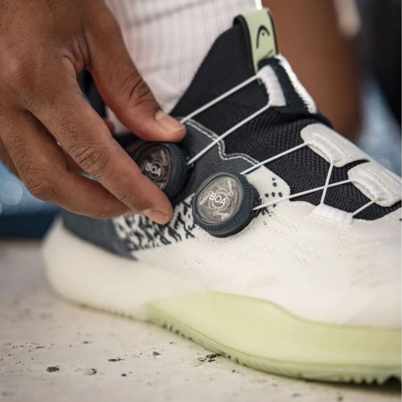Head Motion Pro 1.5 BOA Padel Shoes (White/Black/Blue)