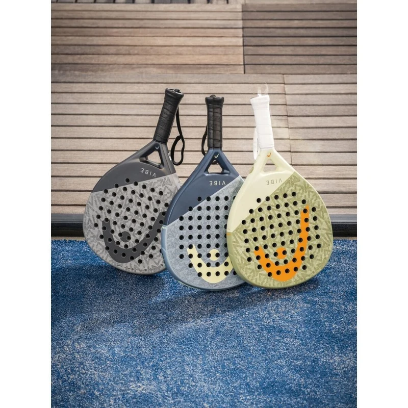 Head Vibe 2026 Padel Racket (Blue/Yellow)