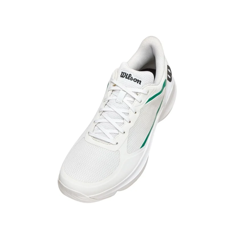 Wilson Hurakn Lite Padel Shoes (White/White/Bosphorus)
