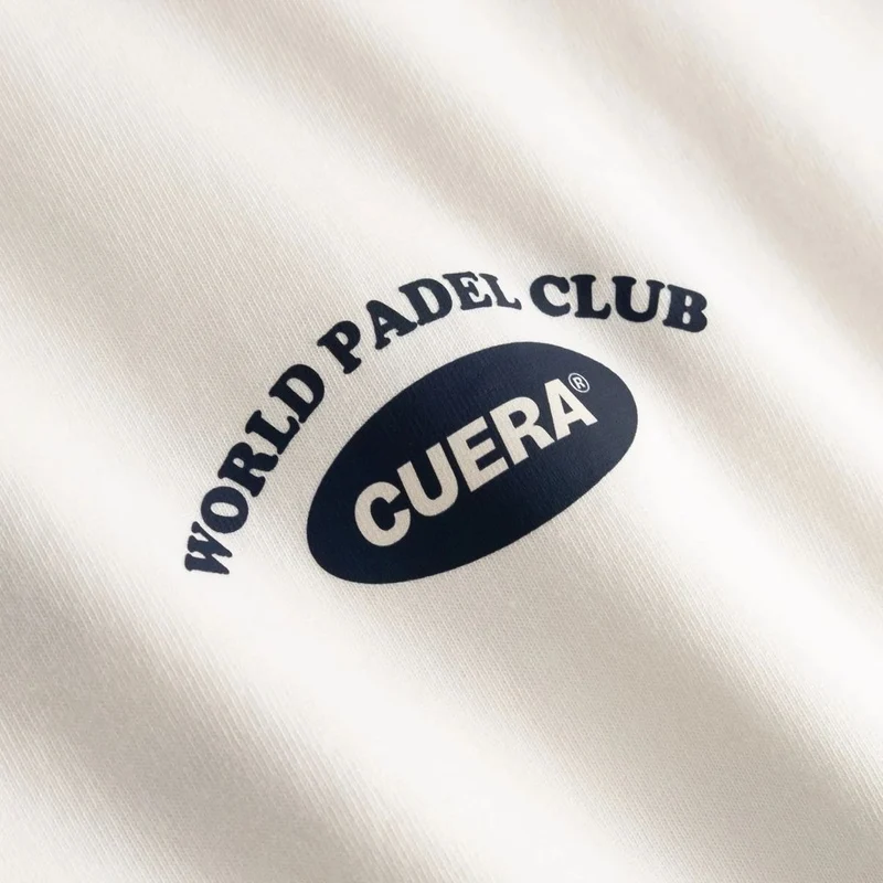 Cuera Offcourt Legacy Short Sleeve Tee (Off White/Navy)