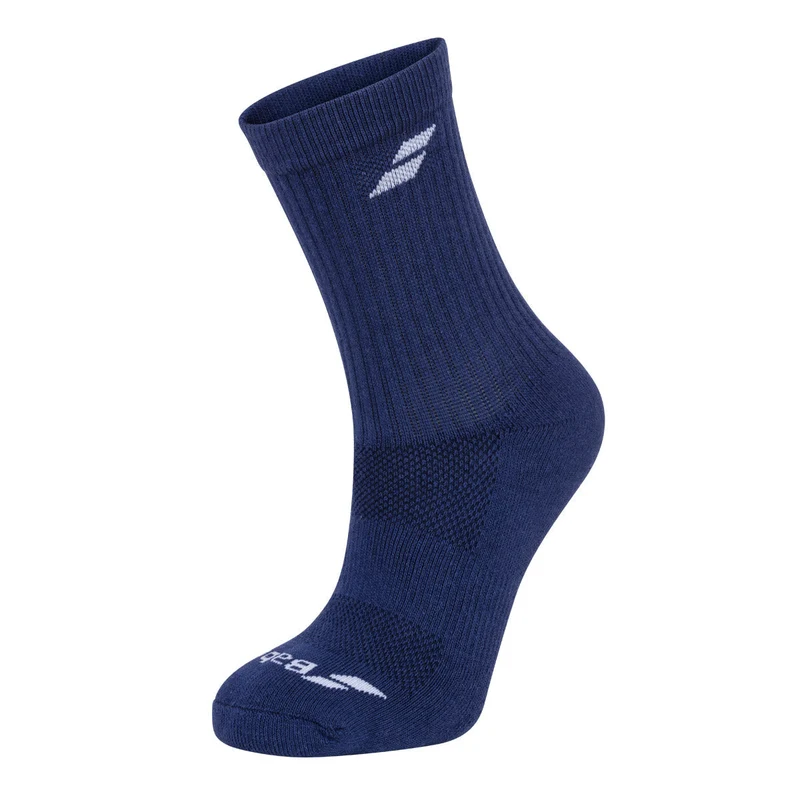 Babolat Socks 3-Pack (White/Estate Blue/Grey)