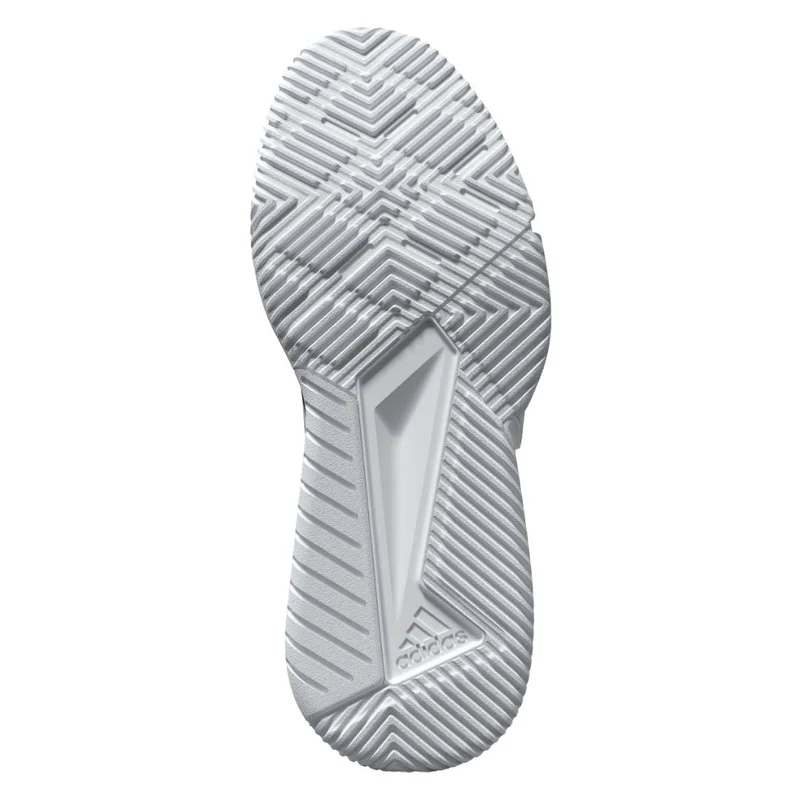Adidas Courtquick Men Padel Shoes (Cloud White/Core Black/Lucid Orange)