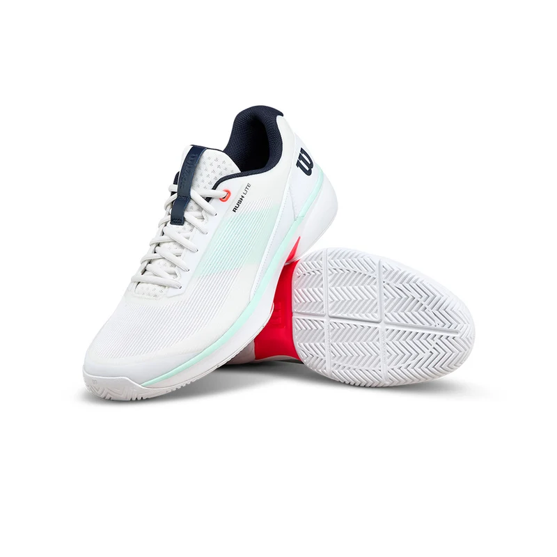 WILSON RUSH LITE 5 White/Bay SS26 (Zapatillas)