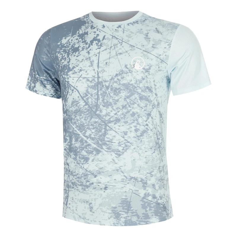 Memories Receiver Scrubbled T-Shirt Herren - hellblau